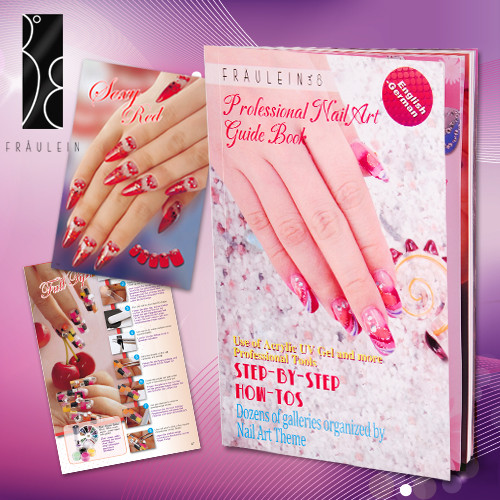 Nageldesign Buch
 Fräunlein38 Profi Nailart Buch Design Step for Step