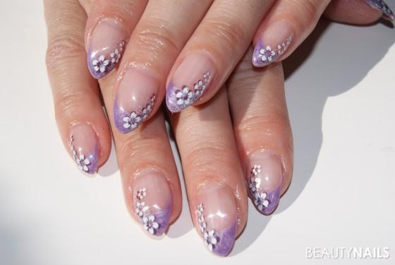 Nageldesign Flieder
 Pearl Flieder Nageldesign