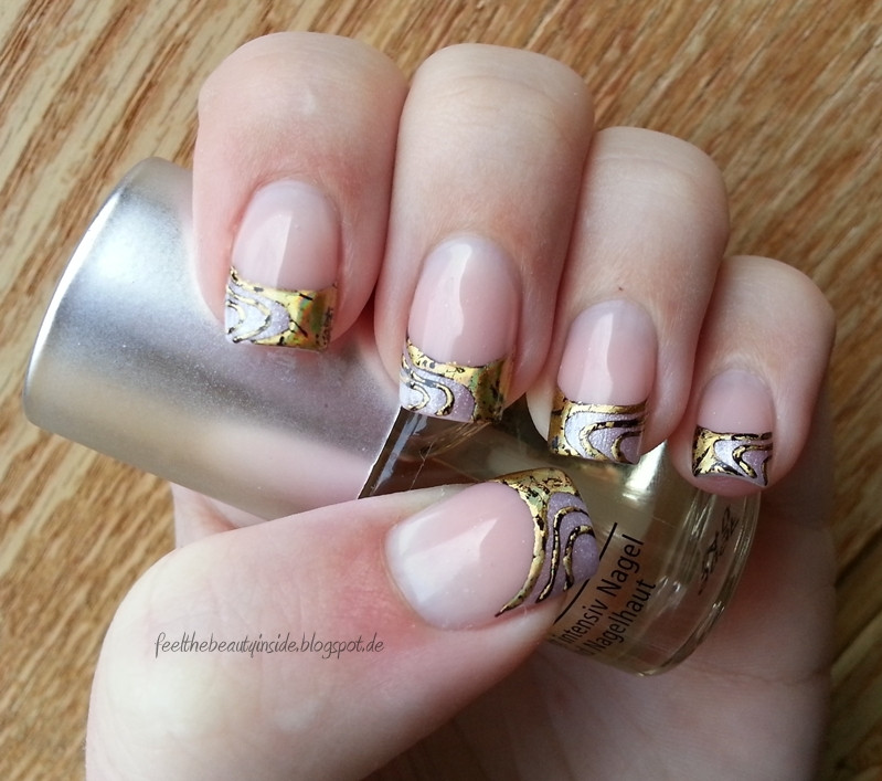 Nageldesign Flieder
 Nageldesign Sommer Glitzer