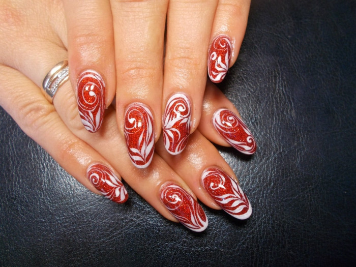 Nageldesign In Rot
 Nageldesign in Rot 51 Inspirationsbilder und