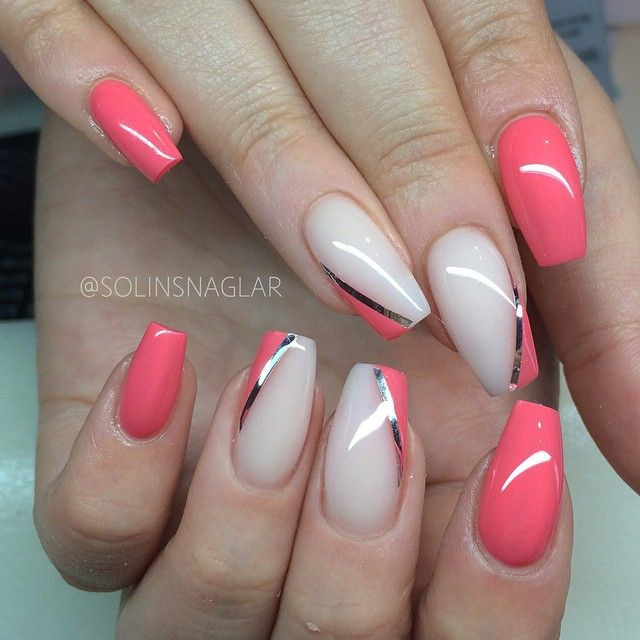 Nageldesign Koralle
 Die besten 25 Nageldesign coral Ideen auf Pinterest