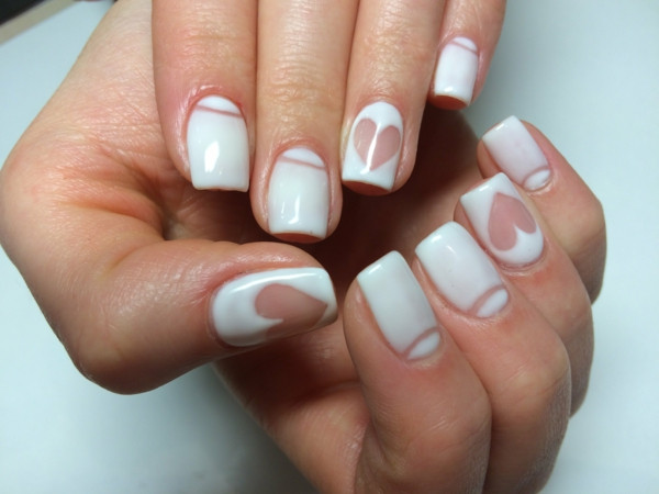 Nageldesign Muster Hochzeit
 Nageldesign für Hochzeit schöne Maniküre für Ihren