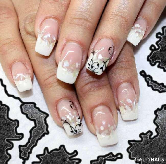 Nageldesign Muster Hochzeit
 Hochzeitsnägel Nageldesign 50 Bilder für Deine Hochzeit