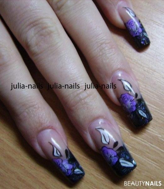 Nageldesign Neu
 einmal neu gemalt Nageldesign