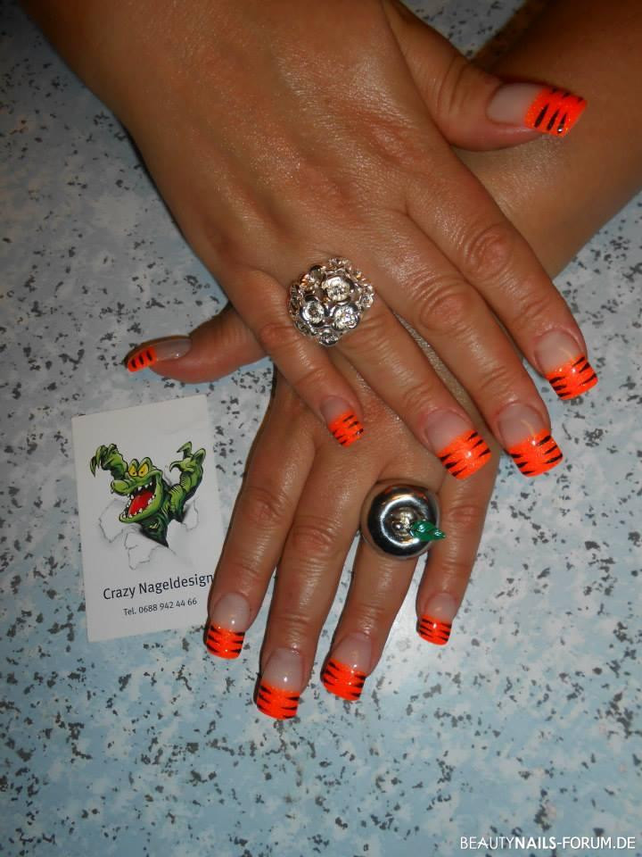 Nageldesign Orange
 80 Neon Farben Nageldesign Bilder 2019