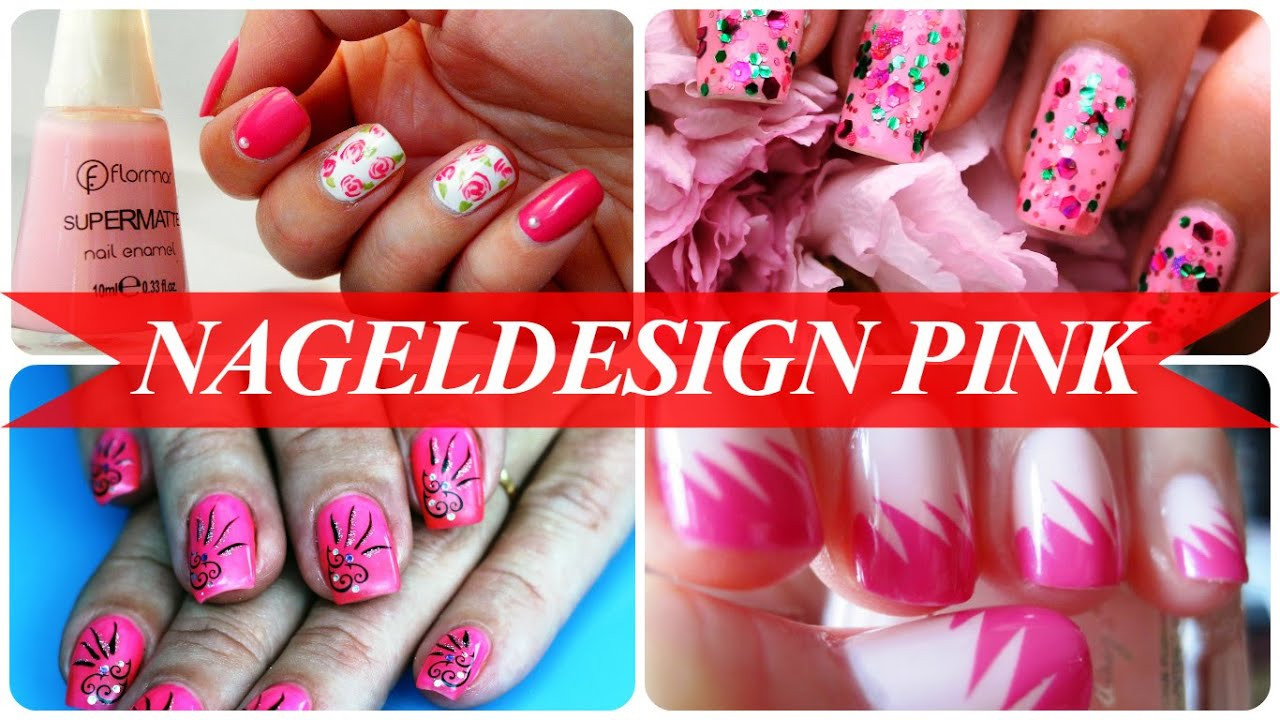 Nageldesign Pink
 Nageldesign pink