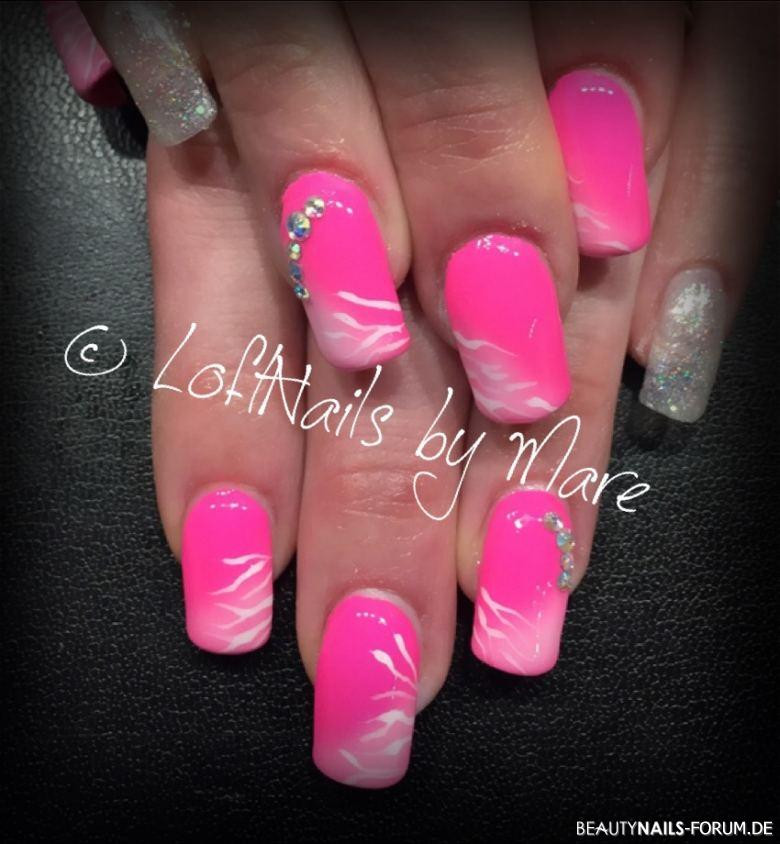 Nageldesign Pink
 80 Neon Farben Nageldesign Bilder 2019