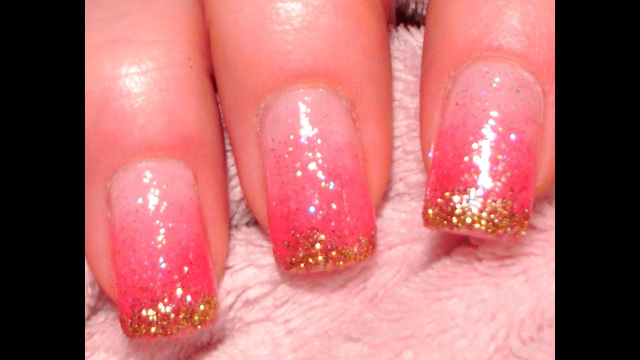 Nageldesign Selber Machen
 Sweet Glitter Nails Nageldesign selber machen Tutorial