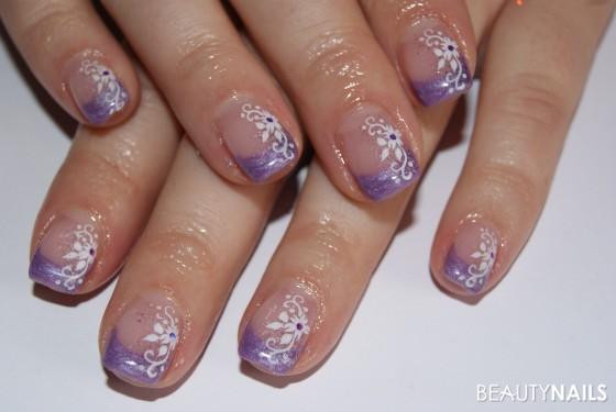 Nageldesign Stamping
 Sponging Nageldesign