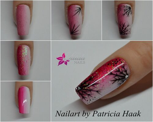 Nageldesign Step By Step Anleitung
 723 best voorbeeld nailart step by steps images on