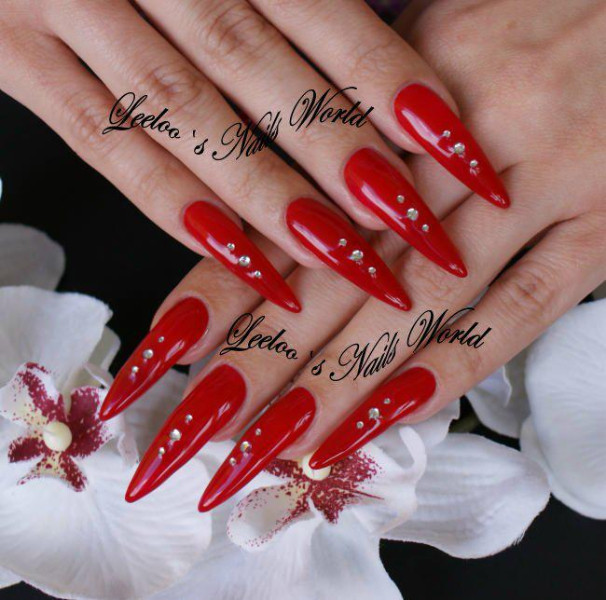 Nageldesign Stiletto
 Stiletto Nageldesign