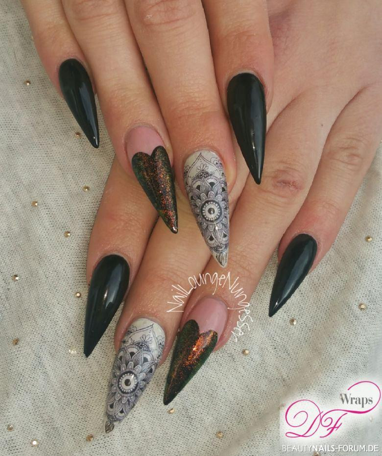 Nageldesign Stiletto
 55 Spitze Nägel und Stilettos Bilder mit Nageldesign