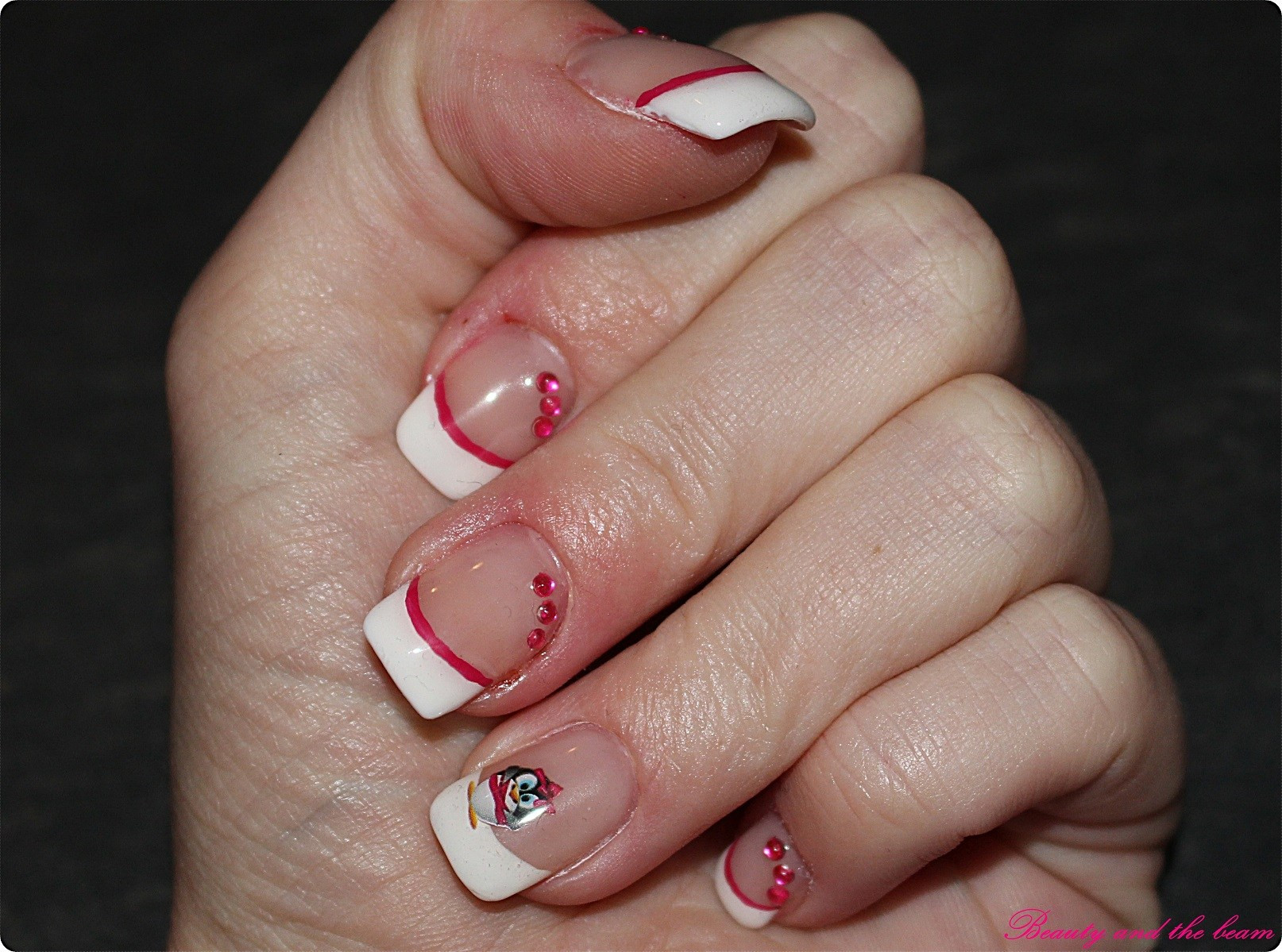 Nageldesign Tattoos
 Nageldesign Pink Penguin