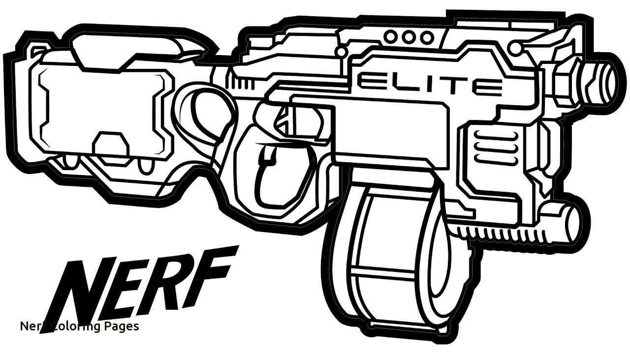 Nerf Ausmalbilder
 Nerf Coloring Pages 17