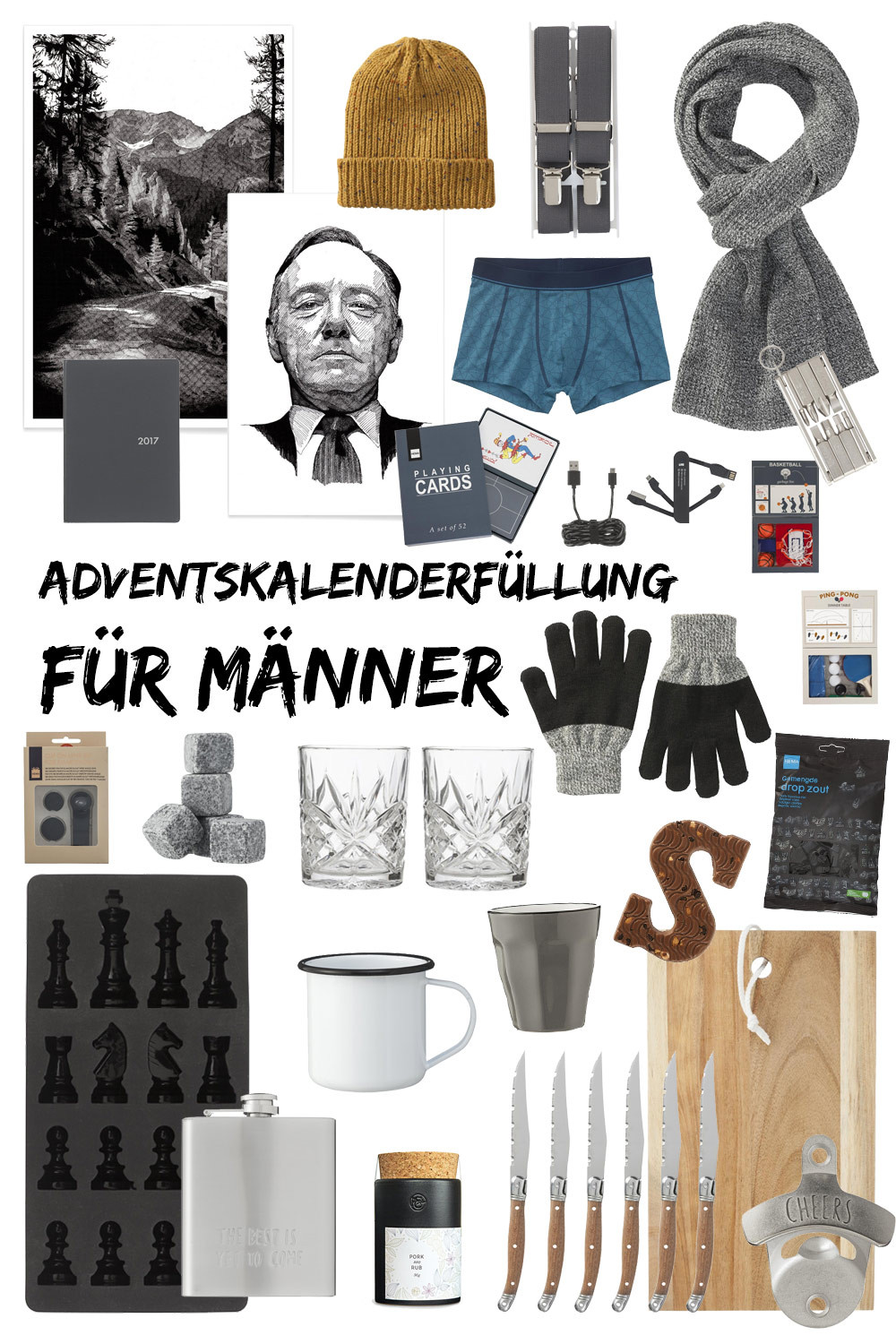 Nikolaus Geschenke Für Männer
 Adventskalenderfüllung für Männer kleine Geschenkideen u