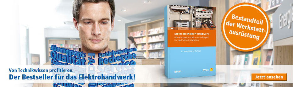 Normen Handbuch Elektrotechniker Handwerk
 BÜCHER VDE VERLAG