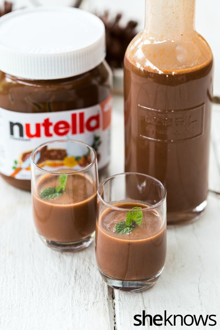 Nutella/Diy
 Homemade Nutella liqueur is the DIY booze recipe you ve