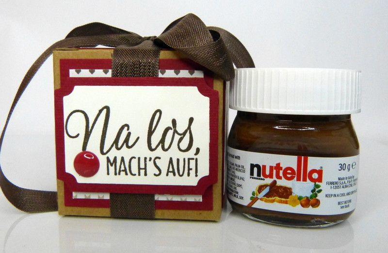 Nutella Geschenke
 Geschenkverpackungen Weihnachtsgeschenk Mini Nutella