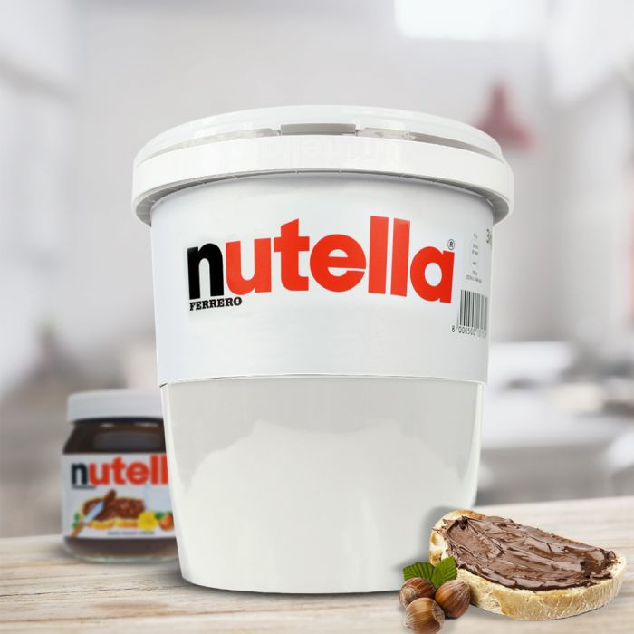 Nutella Geschenke
 Riesen Nutella Glas 3kg im XXL Eimer das Original von