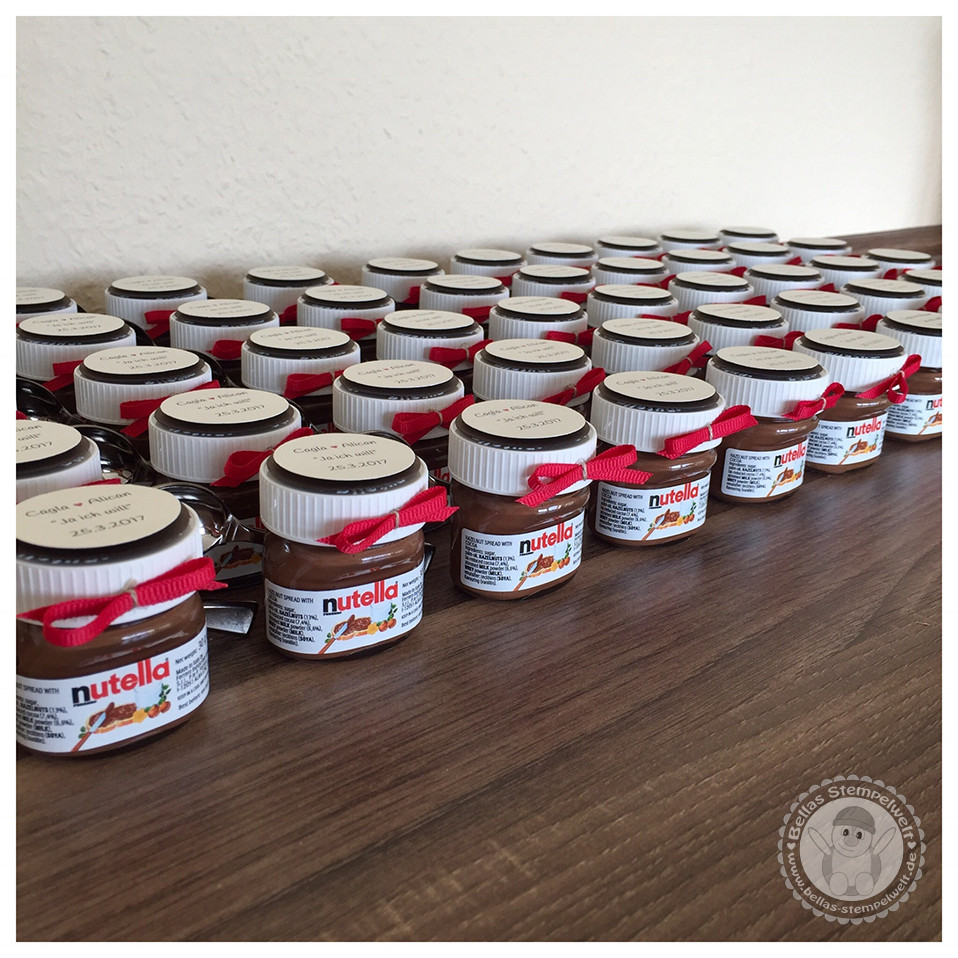 Nutella Geschenke
 Bellas Stempelwelt