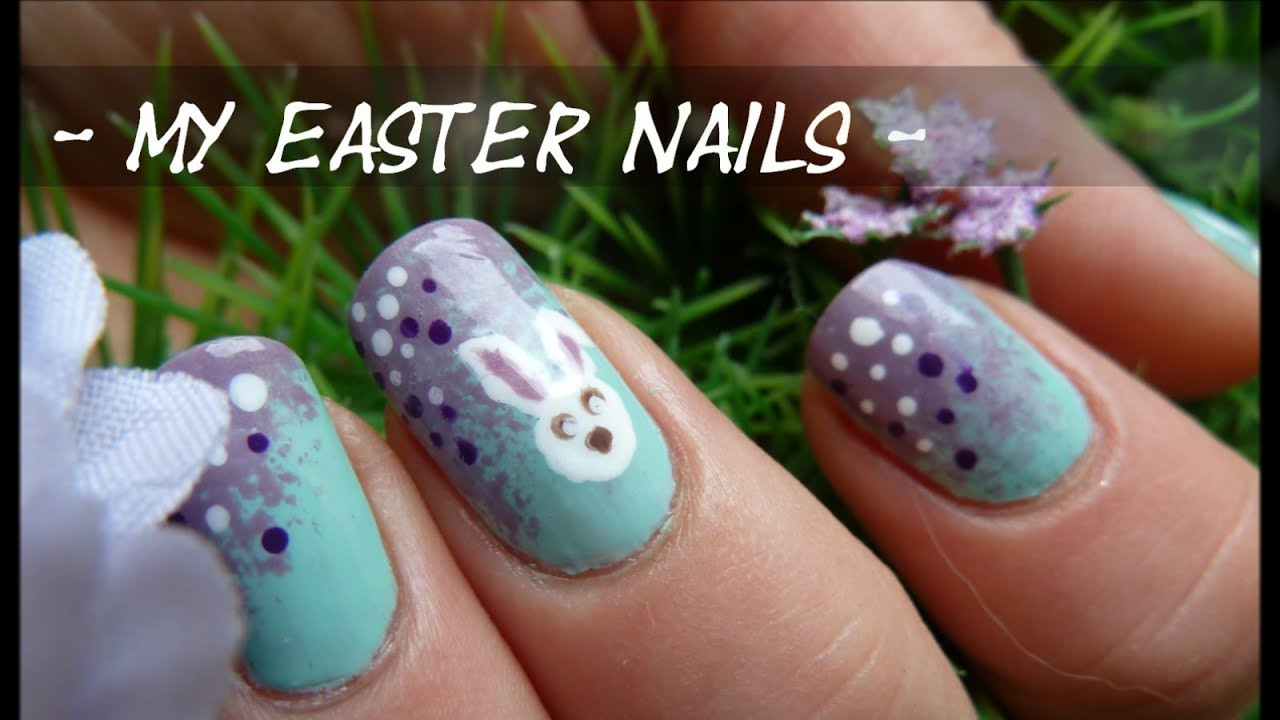 Oster Nageldesign
 [Einfaches Nail Art 4 ] ♦ Easter Nails ♦ Mein Oster