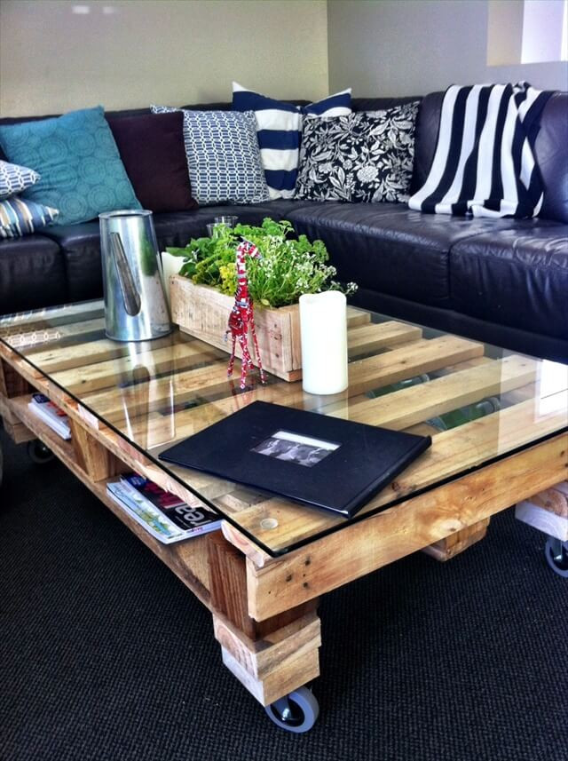 Palette Diy
 DIY Pallet Coffee Table Tutorial