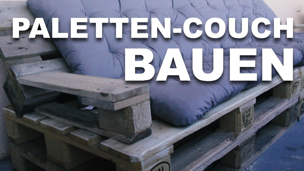 Paletten Couch
 UNSERE EIGENE PALETTEN COUCH