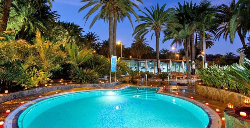 Palm Beach Schwimmbad
 Seaside Hotel Palm Beach in Maspalomas ab 102 €