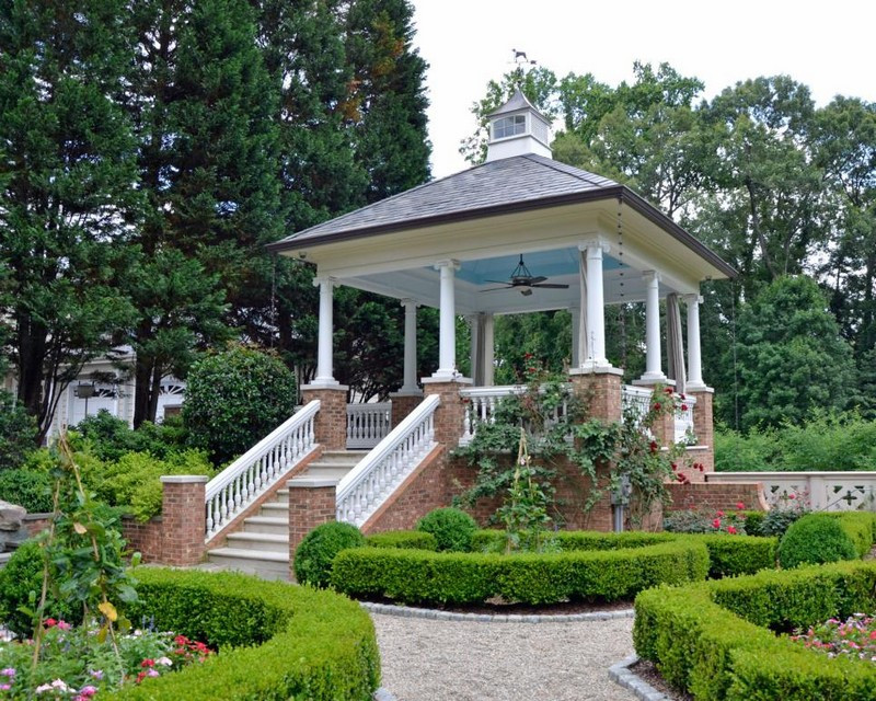 Pavillon Garten
 Romantischer Holz Pavillon im Garten 28 Bauarten und Ideen