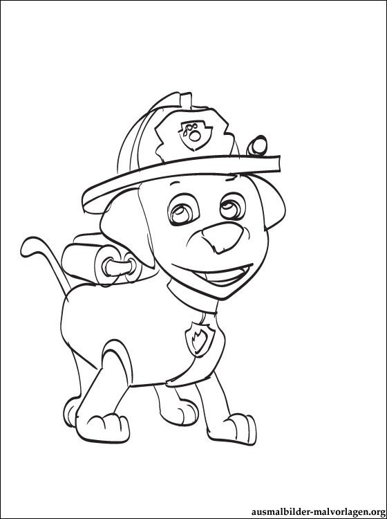 Paw Patrol Marshall Ausmalbilder
 Marshall PAW Patrol