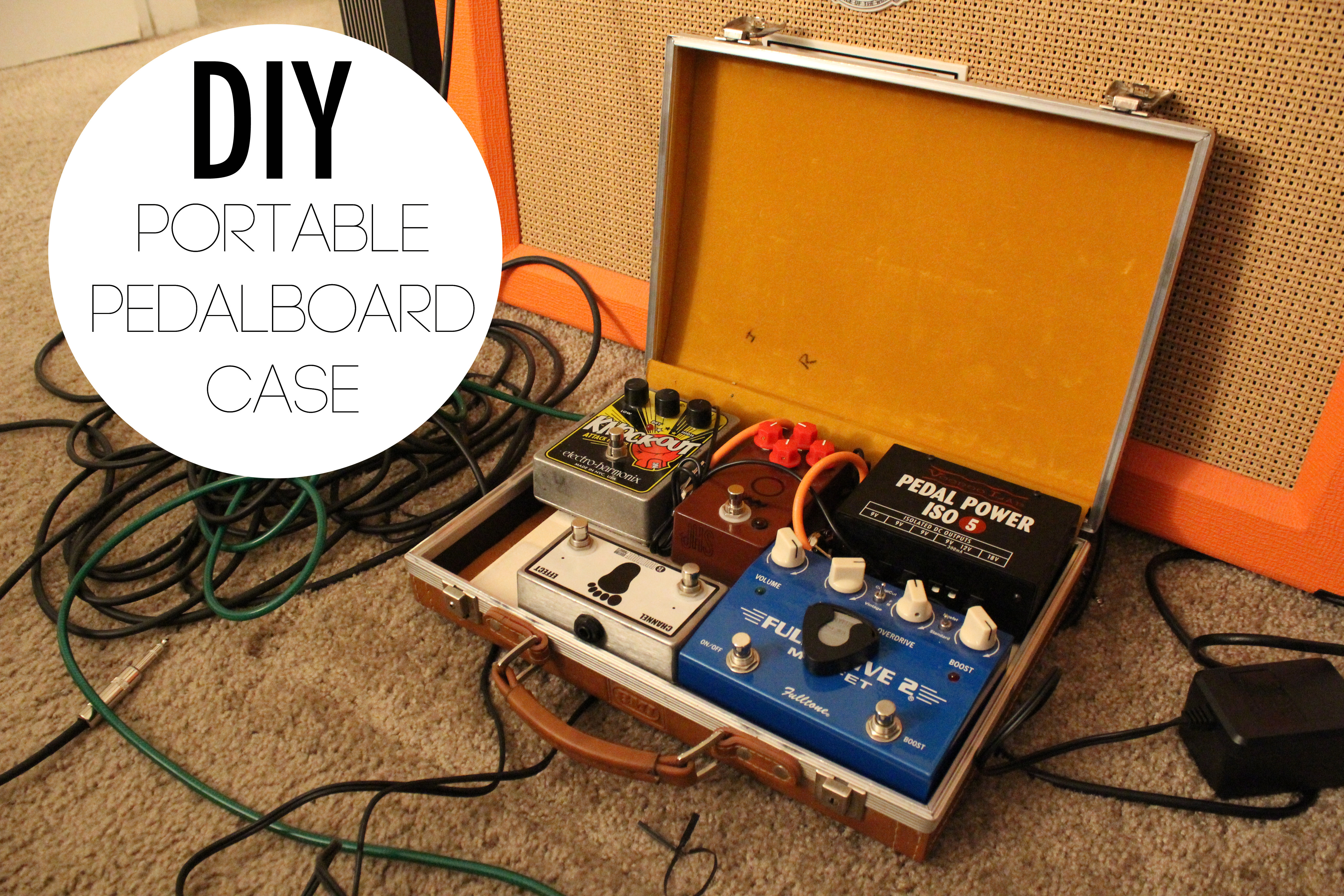 Pedalboard Diy
 DIY Portable Pedalboard Case