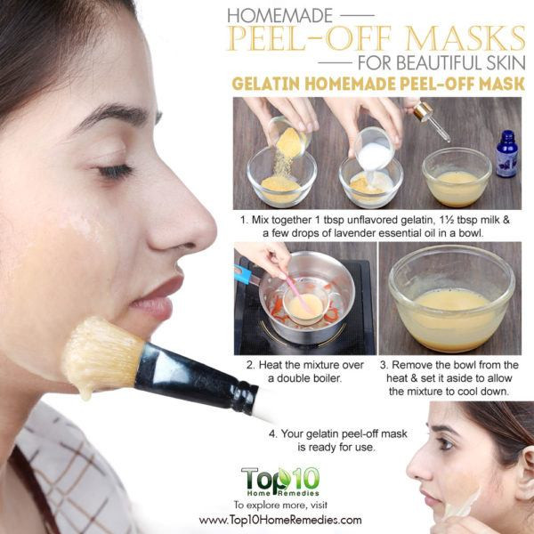 Peel Off Maske Diy
 Homemade Peel f Masks for Glowing Spotless Skin