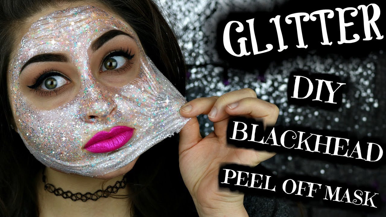 Peel Off Maske Diy
 DIY GLITTER BLACKHEAD MASK Diy Peel f Mask