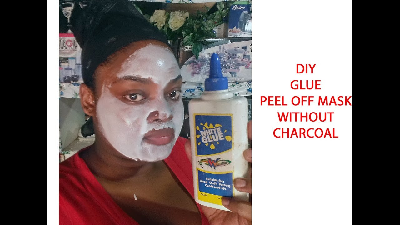 Peel Off Maske Diy
 DIY GLUE PEEL OFF MASK without charcoal