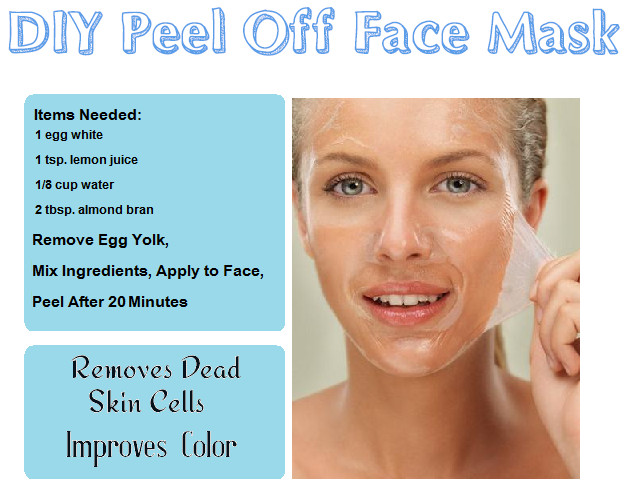 Peel Off Maske Diy
 DIY Beauty Recipes Reme s & Foods