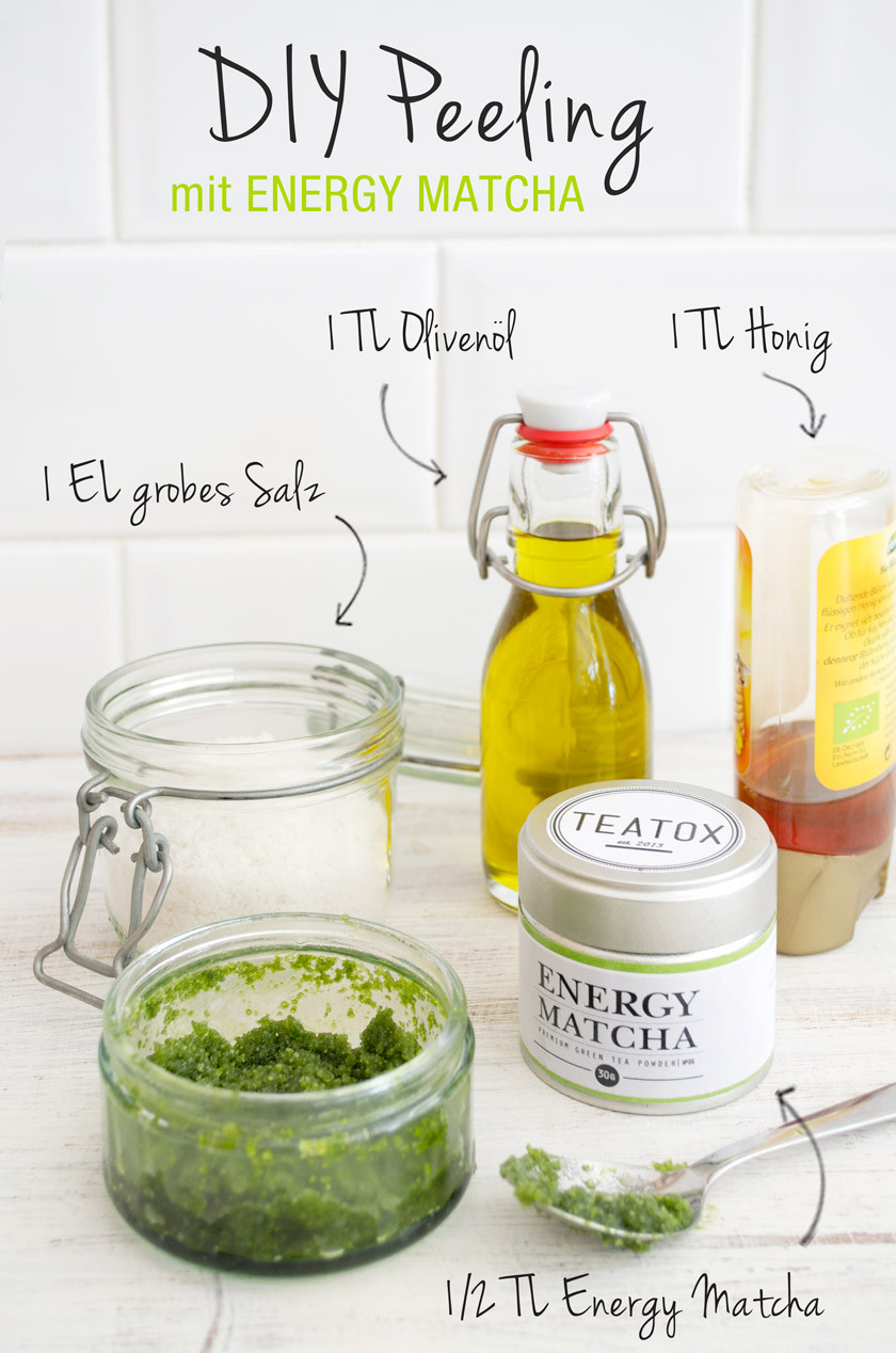 Peeling Diy
 MATCHA MONTAG DIY Peeling mit Energy Matcha – TEATOX Magazin