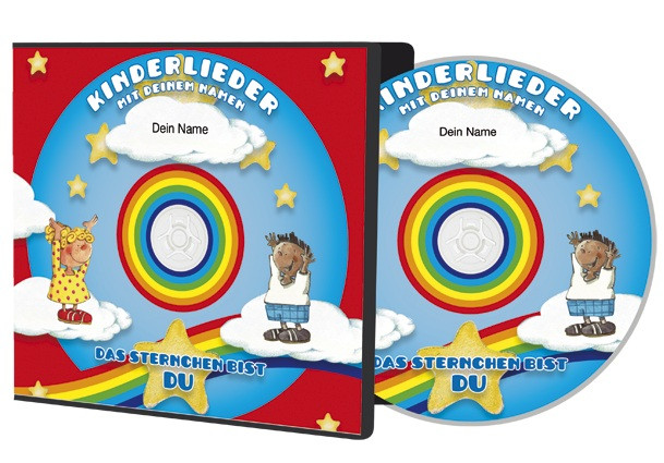 Personalisierte Geschenke Kinder
 personalisierte Kinderlieder CD Das Sternchen bist Du