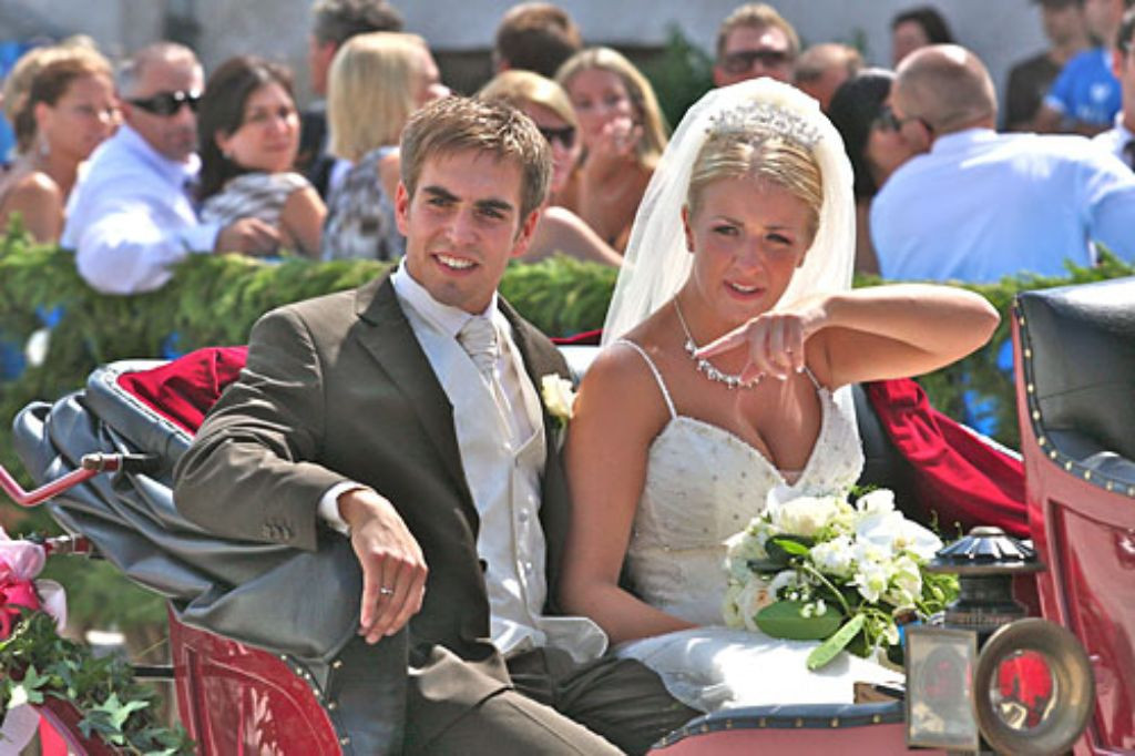 Philipp Lahm Hochzeit
 Was für ein schönes Paar Philipp Lahm und seine Claudia