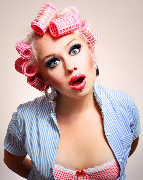 Pin Up Frisuren Anleitung
 Pin up frisuren