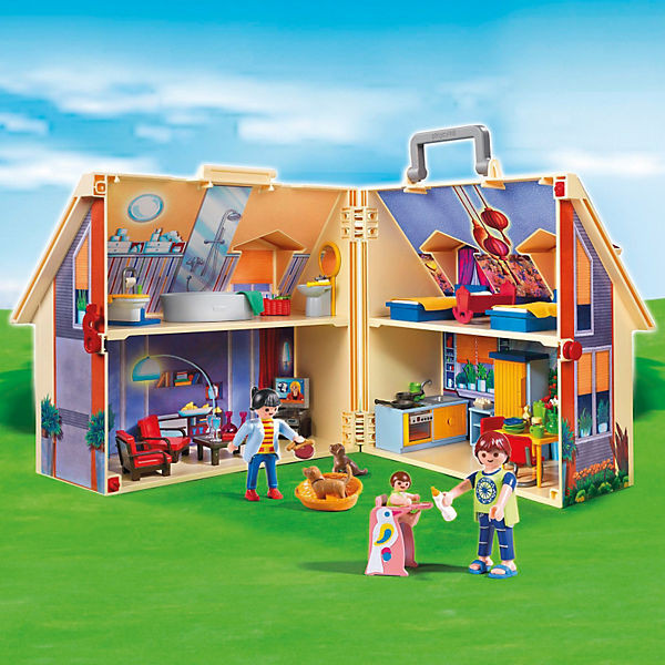 Playmobil Haus
 PLAYMOBIL 5167 Neues Mitnehm Puppenhaus Aktionsartikel