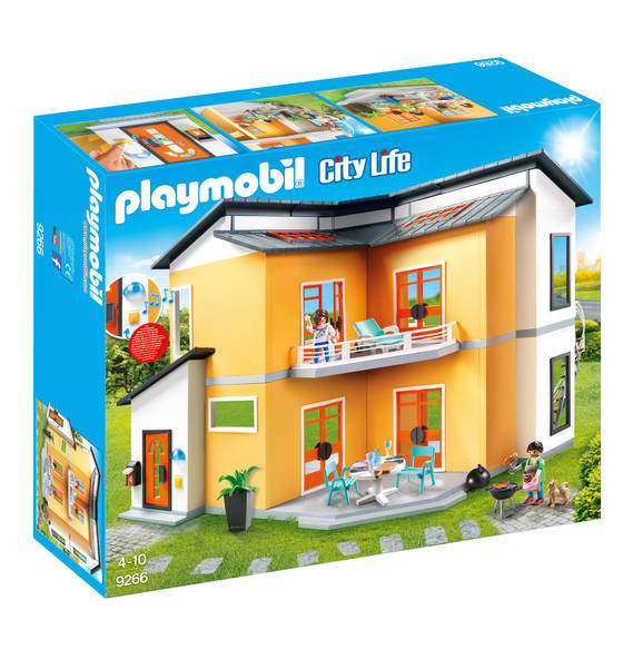 Playmobil Haus
 PLAYMOBIL City Life Modernes Wohnhaus 9266