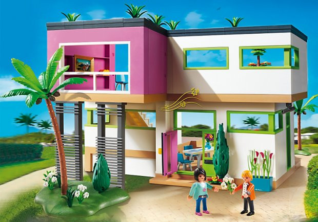 Playmobil Haus
 Playmobil create a Bauhaus inspired mansion