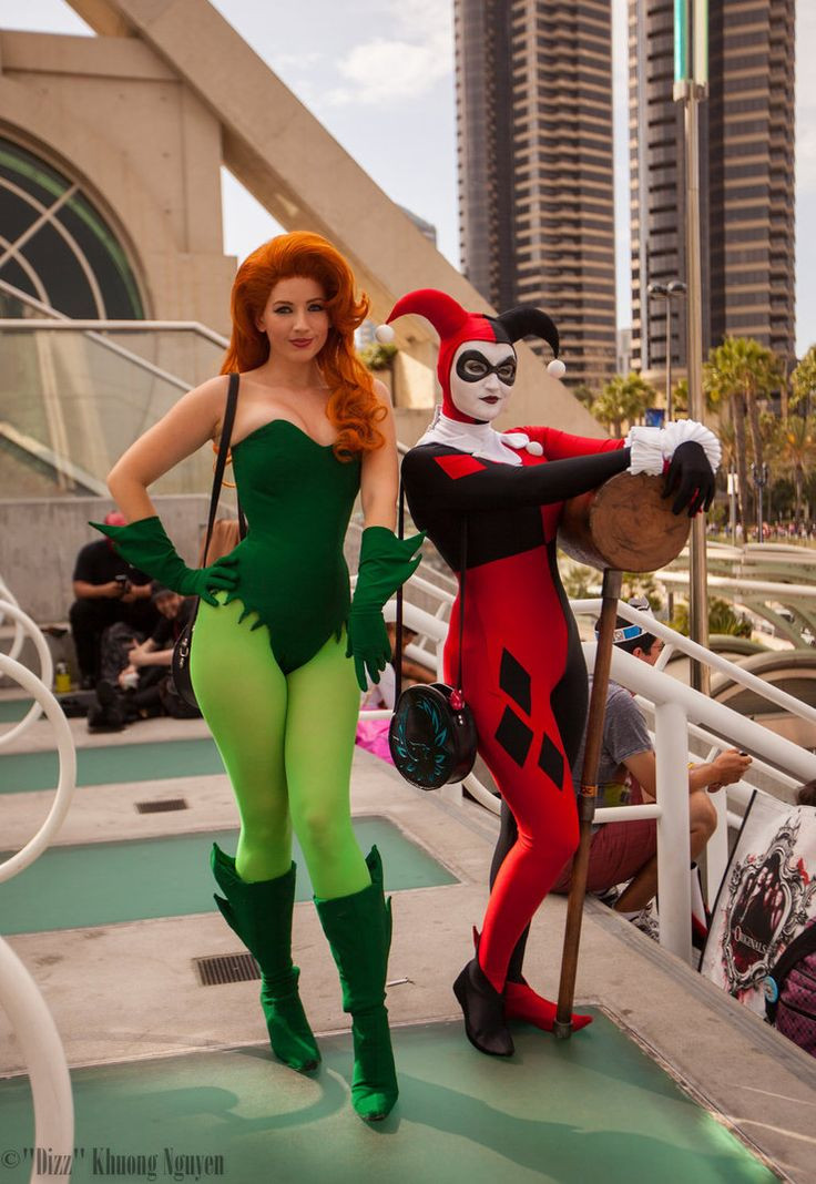 Poison Ivy Kostüm Diy
 Poison Ivy and Harley Quinn by TheDizz e