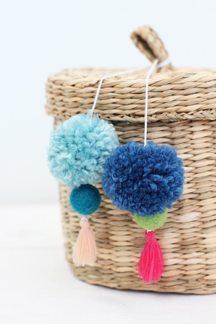 Pom Pom Diy
 Alice and LoisDIY Pom Pom Tassel Basket Alice and Lois