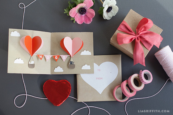 Pop Up Card Diy
 DIY pop up Valentine s card