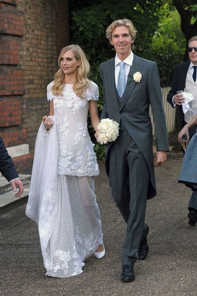 Poppy Delevingne Hochzeitskleid
 Die schönsten Brautkleider der Stars ドレス