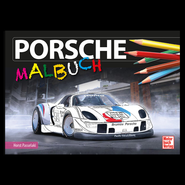Porsche Geschenke
 Malbuch "Porsche" Bücher Kids & Teens