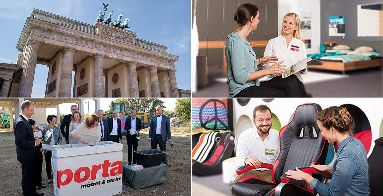 Porta Möbel Berlin
 bald auch in Berlin Mahlsdorf und Trebbin