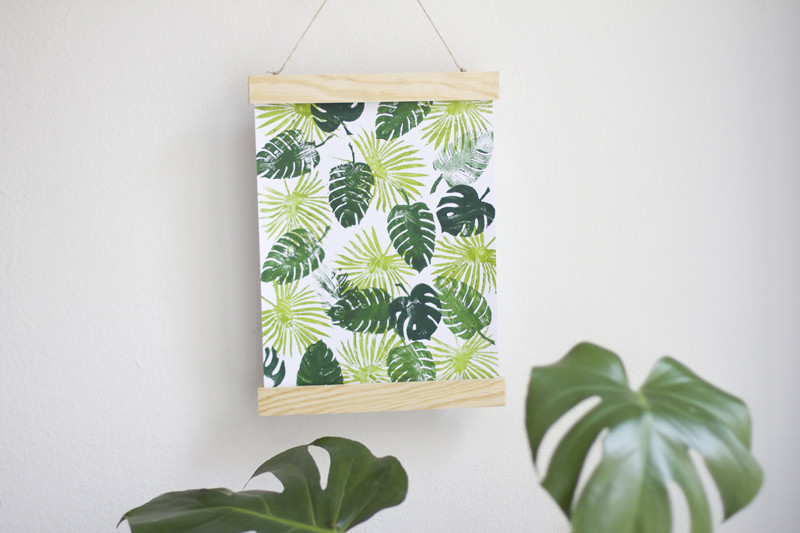 Posterleiste Diy
 DIY Posterleiste aus Holz we love handmade