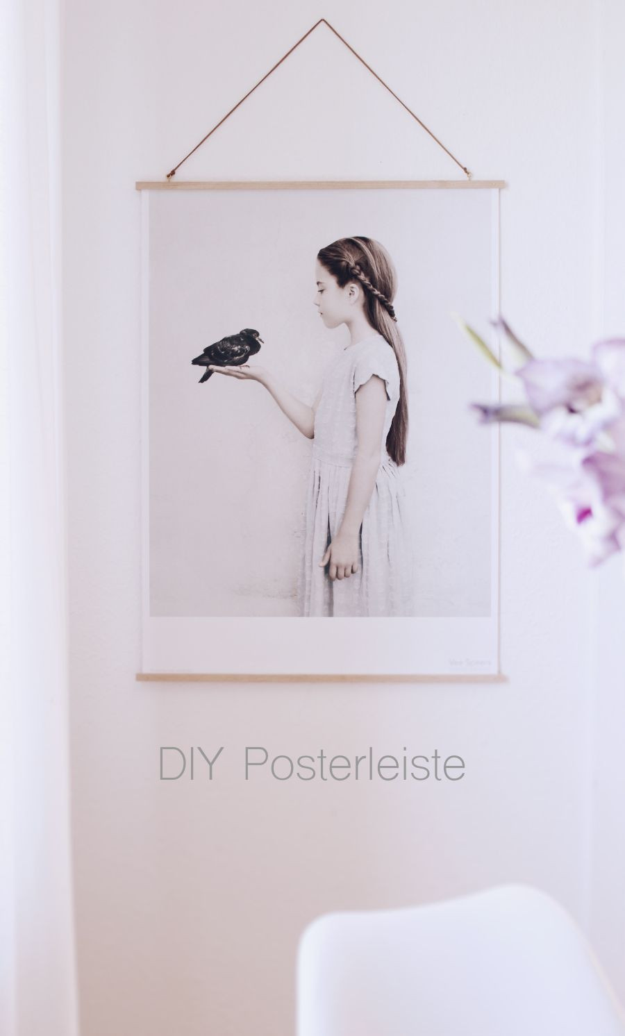 Posterleiste Diy
 Anzeige DIY Posterleiste aus Holz